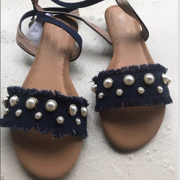 New Denim Sandals last 1 size 6!!! - Picture 3 of 4
